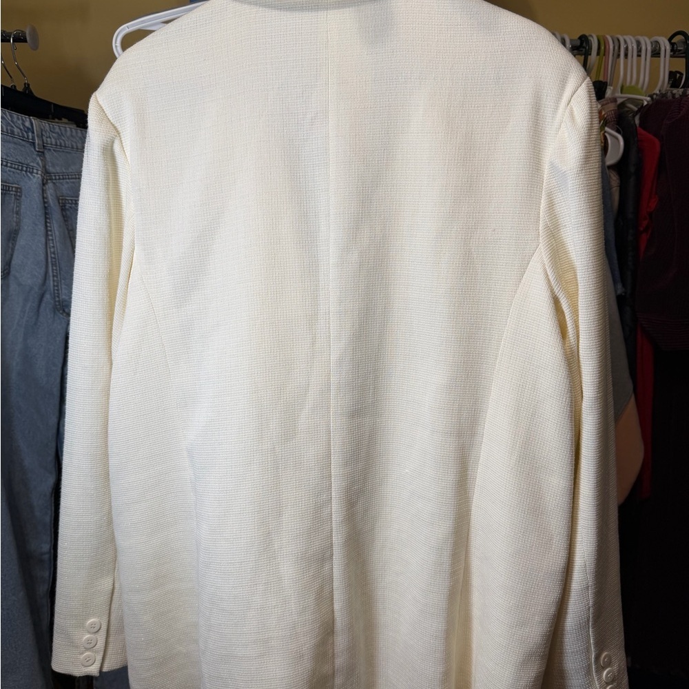 NWOT Wayf Off-White Blazer - Picture 2 of 7